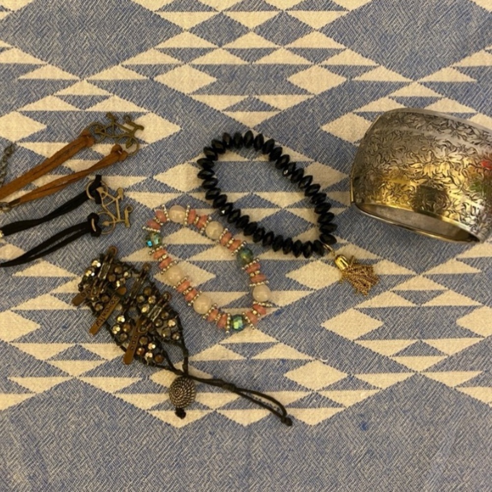 Six Piece Various Bracelet Bundle